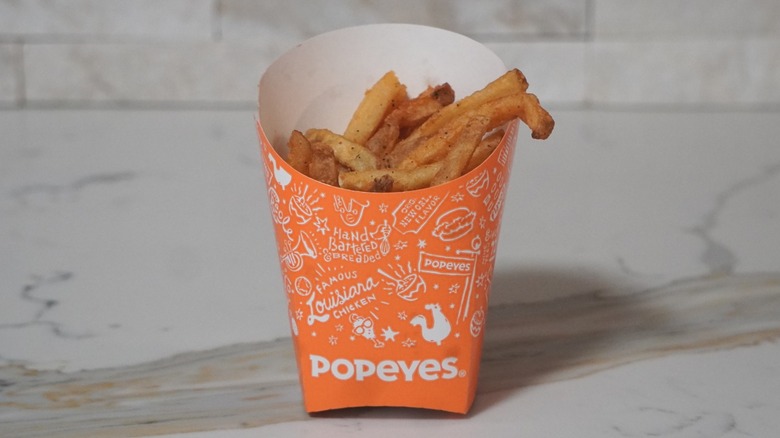 Popeyes French fries.