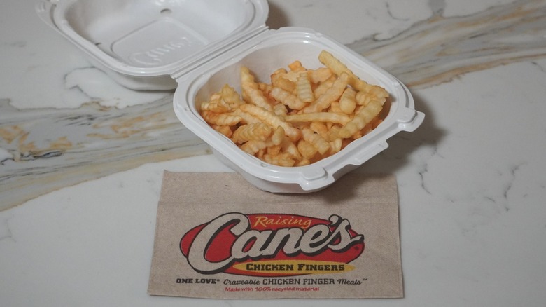 Raising Cane's French fries.