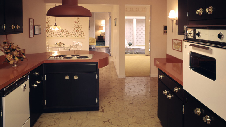 Vintage 1970s style kitchen
