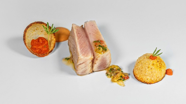 tuna belly at Arzak restaurant