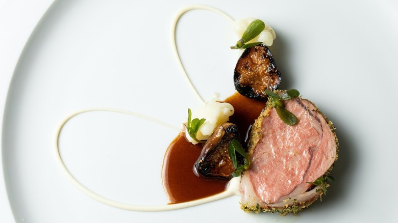 prime rib at Per Se restaurant