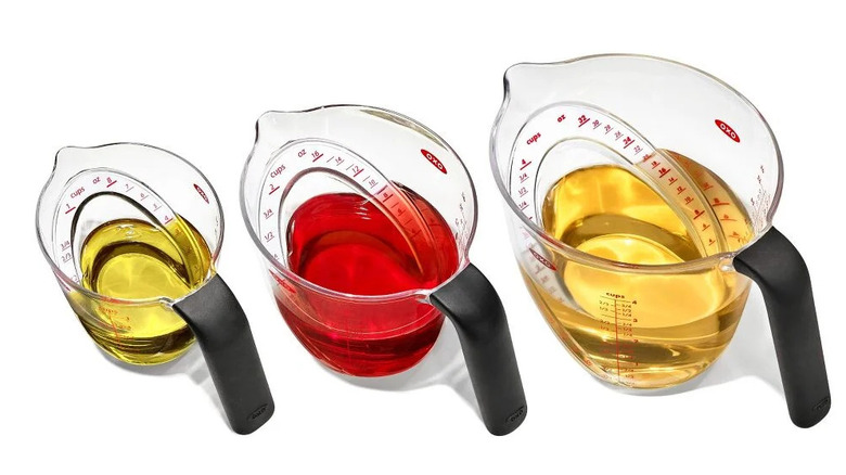 OXO 3-Piece Angled Measuring Cup Set
