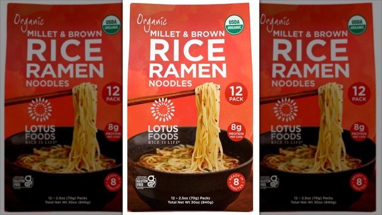 Lotus Foods, Organic Millet & Brown Rice Ramen from Costco