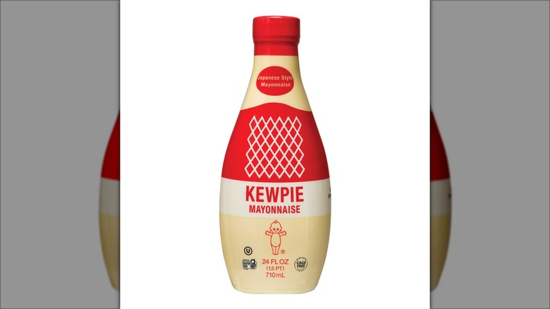 A bottle of Kewpie Mayonnaise from Costco