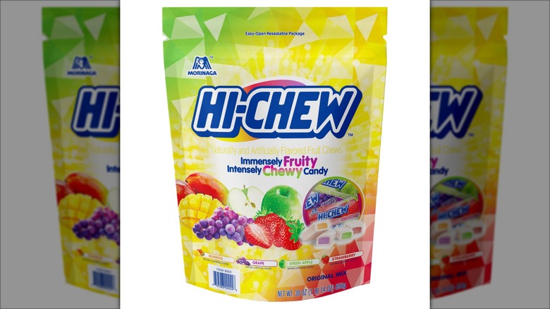A bag of Hi-Chew Fruit Chews, Original Mix from Costco