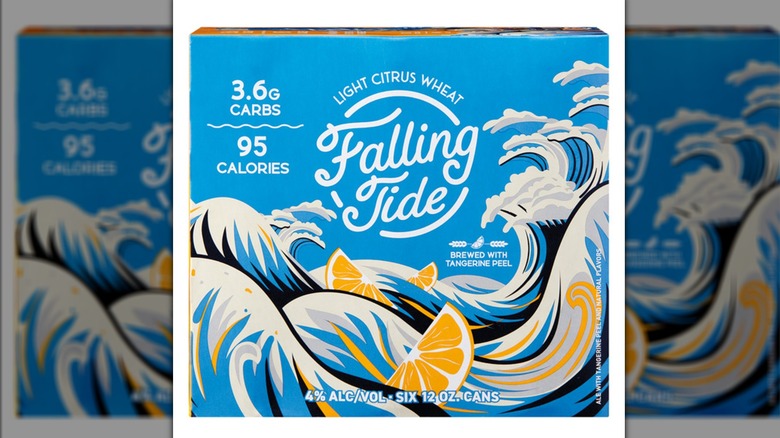 Case of Falling Tide Light Citrus Wheat Beer from Aldi