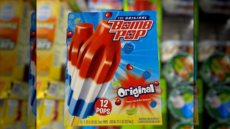a box of bomb pops