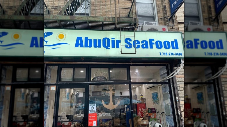 Abuqir seafood storefront