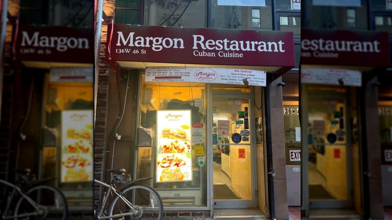 storefront of Margon Restaurant in NYC