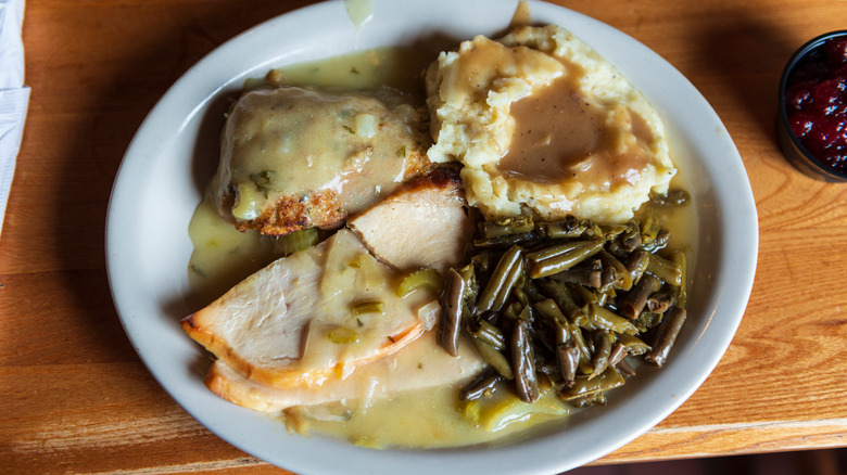 Cracker Barrel's Turkey dinner