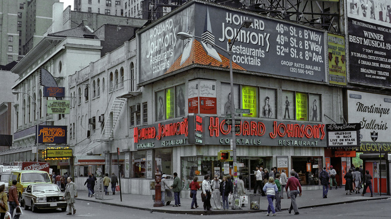 A Howard Johnson's restaurant in New York City.