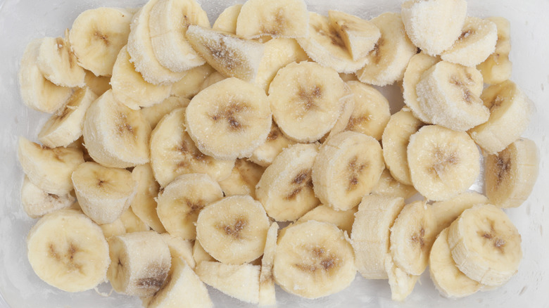 frozen sliced bananas