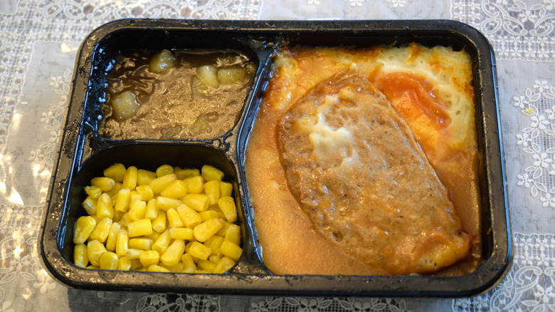 Snapshot of a TV dinner