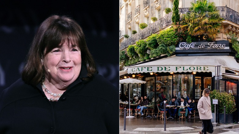 Ina Garden and Café de Flore restaurant exterior