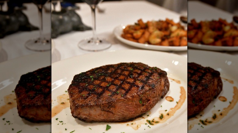 The Cajun Ribeye at Morton's steakhouse chain