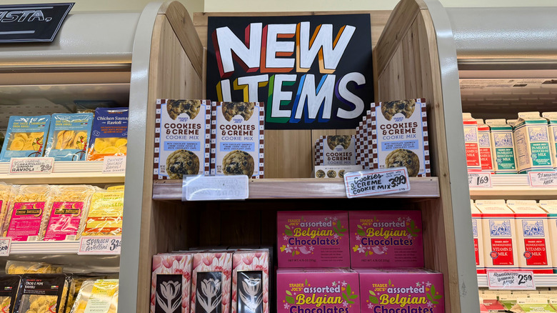 New Items section at Trader Joe's