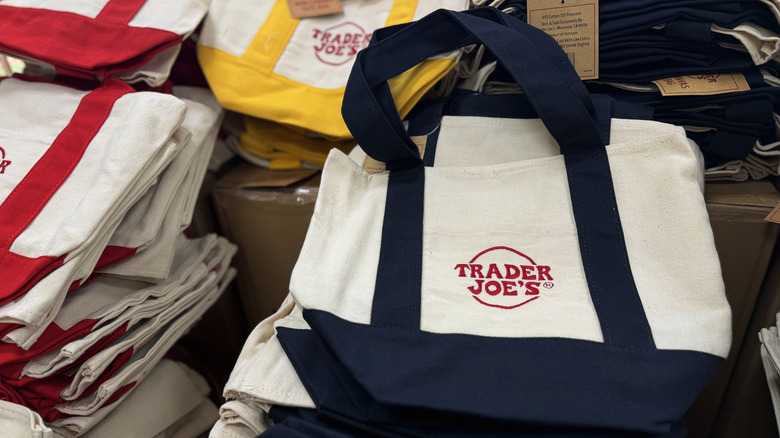 Trader Joe's reusable canvas bags