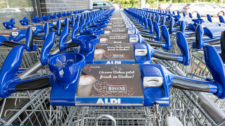 Aldi shopping carts