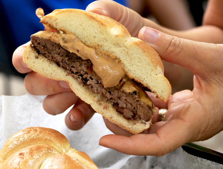 A Peanut Butter Burger Conversation At The Airport Bar