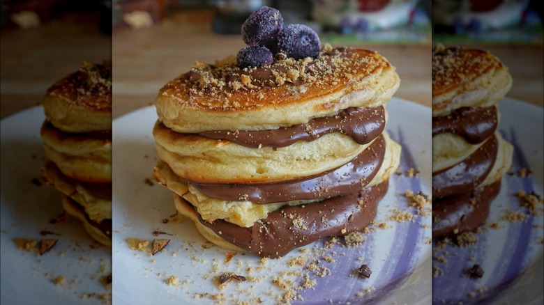 stack of pancakes