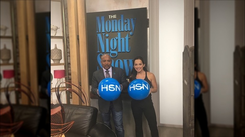 Daymond John with Ashley Drummonds