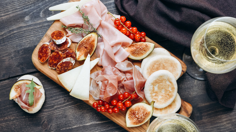 italian charcuterie board