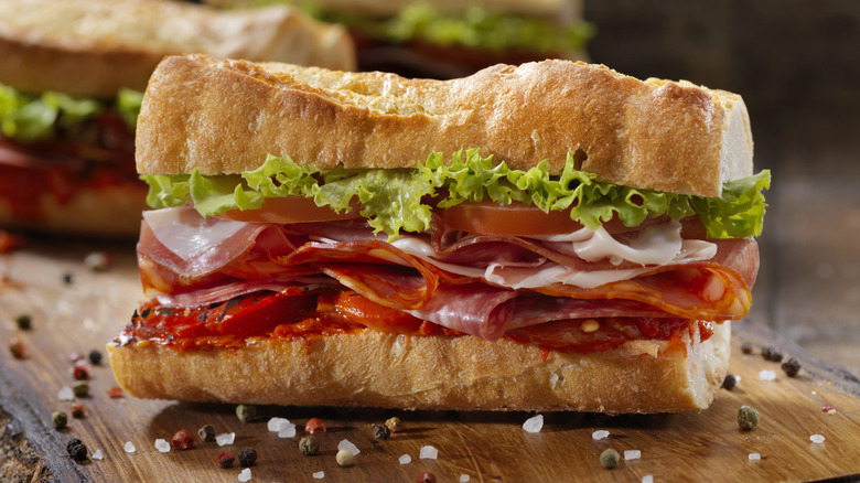 Adding This Condiment To An Italian Sub Might Earn You A Side-Eye