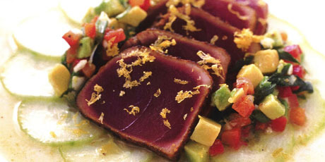 African Adobo-Rubbed Tuna Recipe