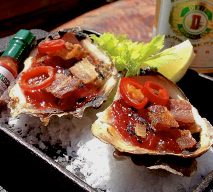 Ah Shucks! Bacon BBQ Oysters Like They Do It In New Orleans.