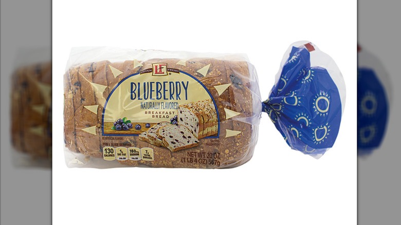 Bag of L'Oven Fresh Blueberry Breakfast Bread