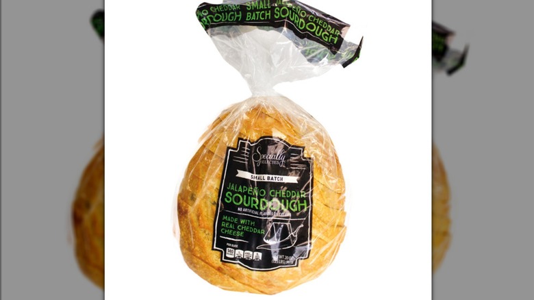 Bag of Specially Selected Jalapeño Cheddar Sourdough