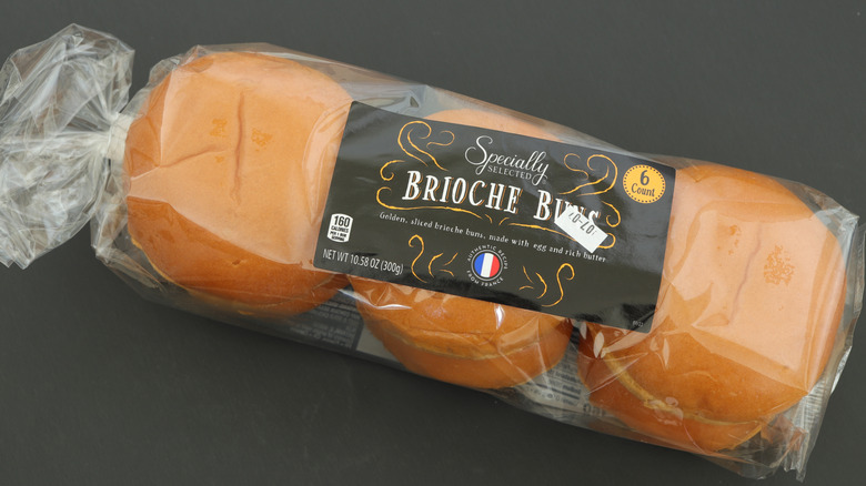 Package of Specially Selected Brioche Buns