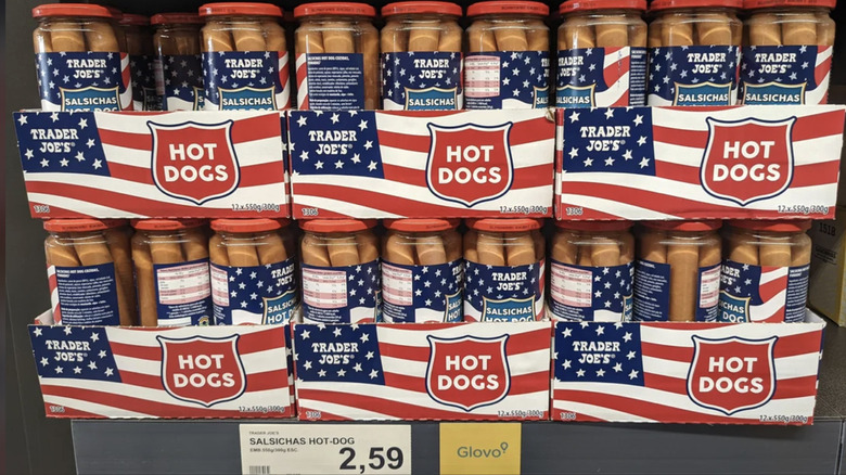 American style hot dogs sold at Aldi