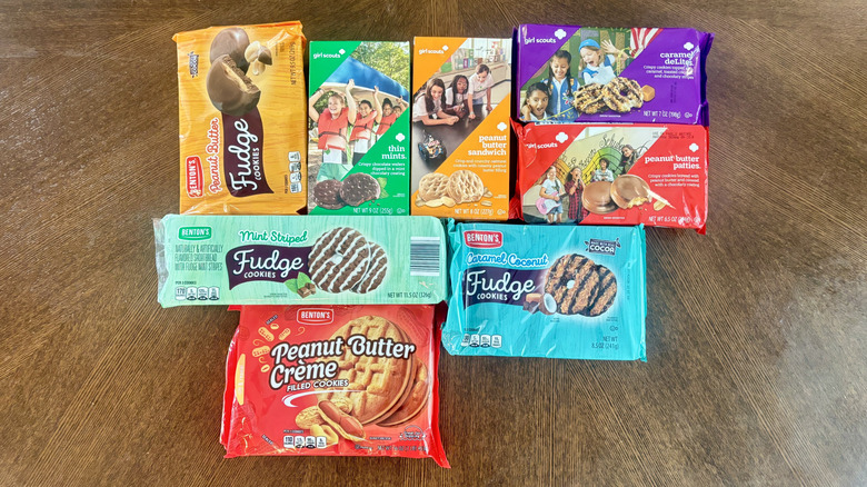 All cookies assembled together