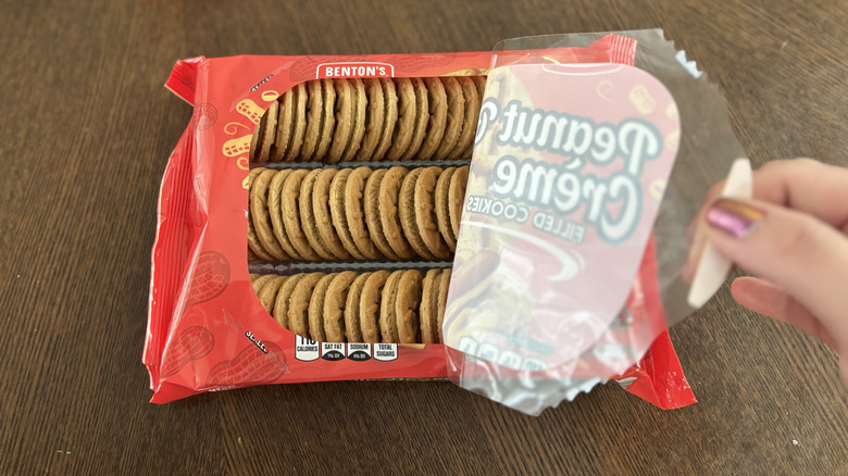 Benton's Peanut Butter Crème Sandwich Cookies