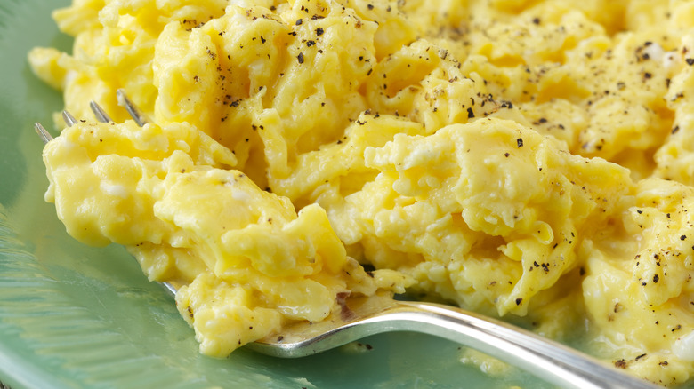 scrambled eggs