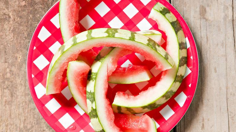 watermelon rinds