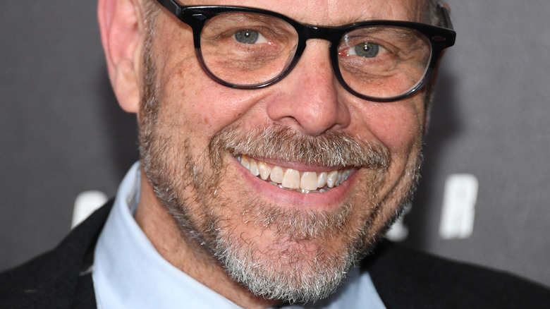 Alton Brown on red carpet