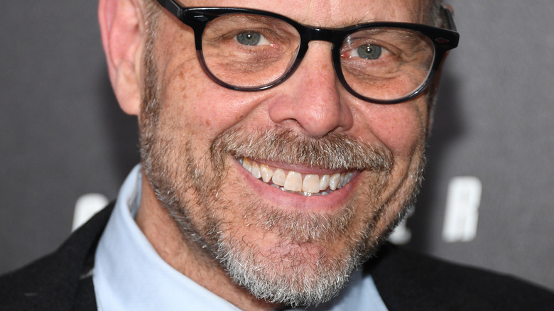 Close up of Alton Brown