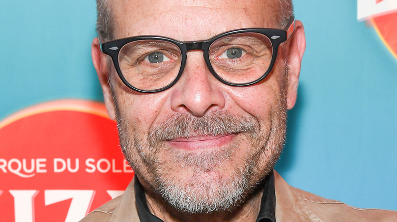 Alton Brown on red carpet