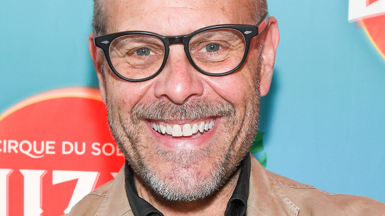 Alton Brown on red carpet