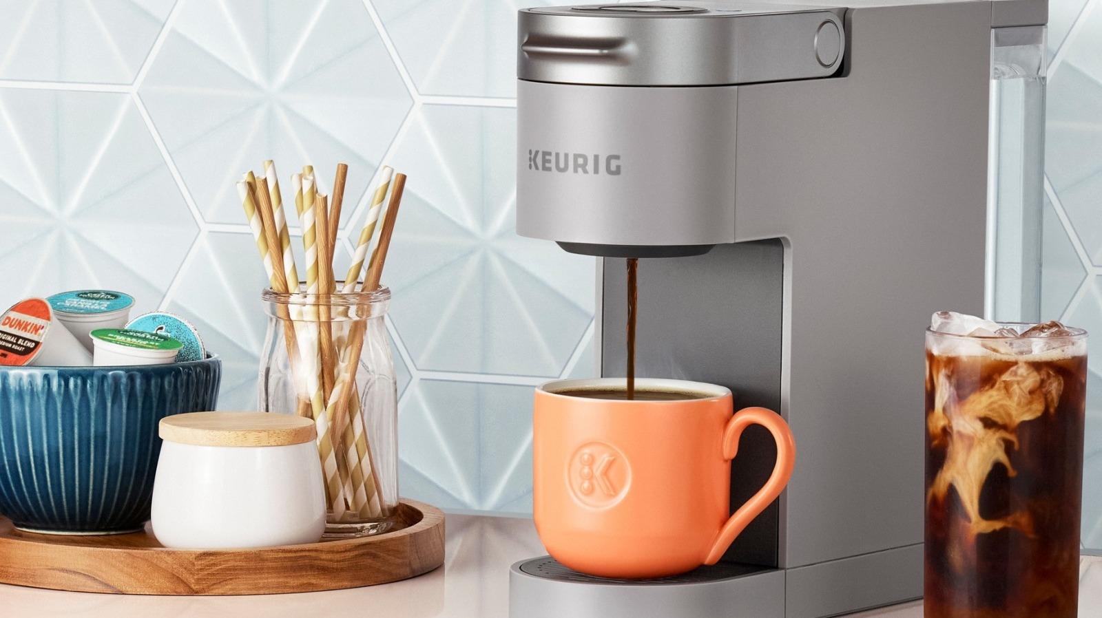 This Keurig makes perfect iced coffee and hot coffee, and it's $20