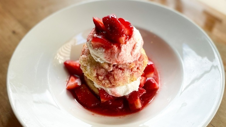 Old Ebbitt Grill strawberry shortcake