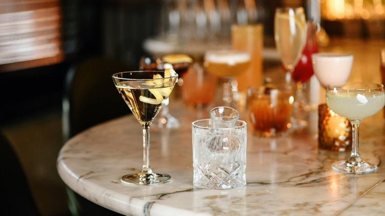 The Harvey House restaurant cocktails
