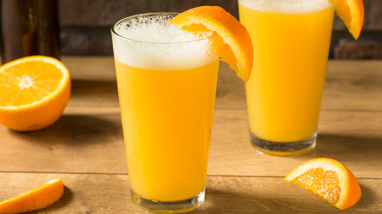 beer orange juice cocktail 