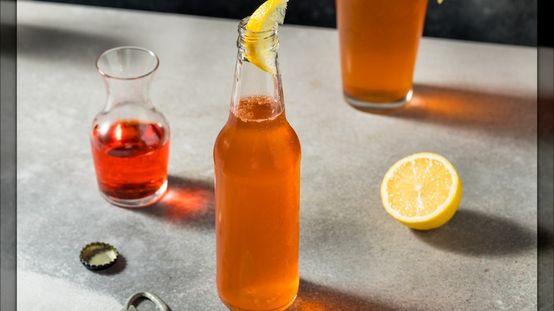 Spaghett beer cocktail