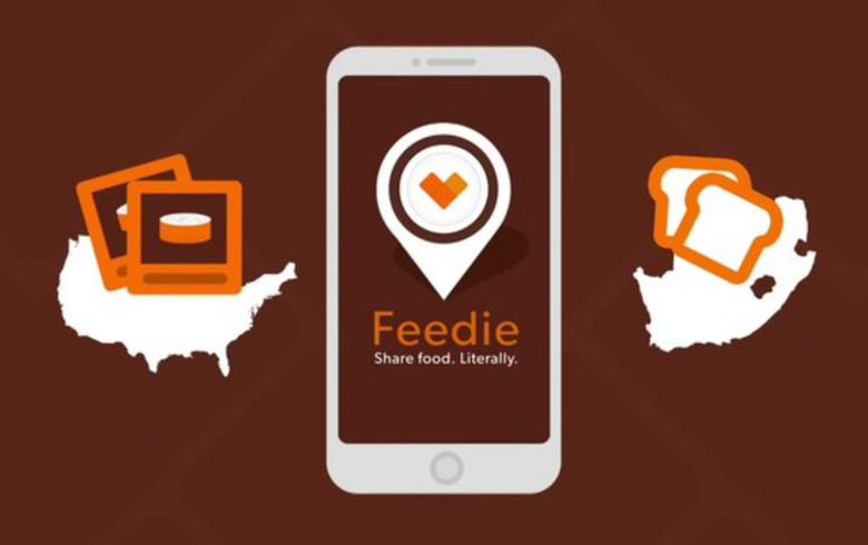 A meal out can provide a meal across the globe with the Feedie app.