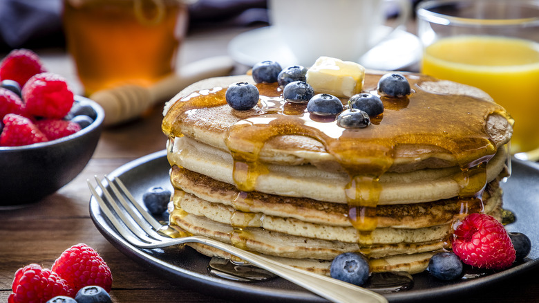 Stack of pancakes