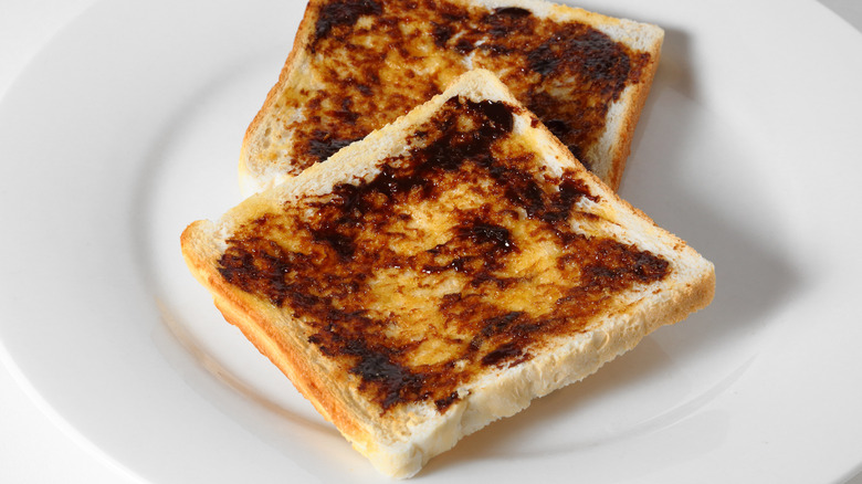 Toast with Vegemite