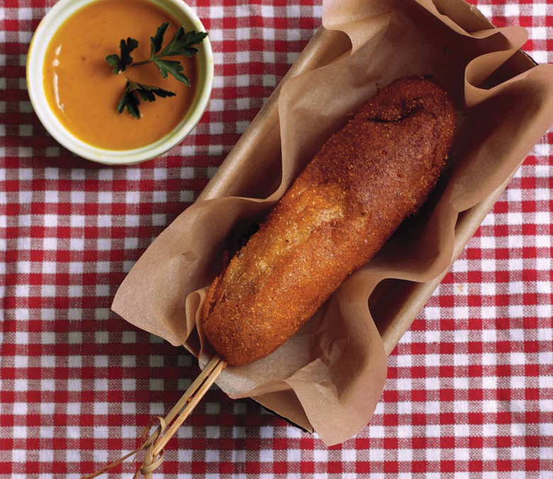 Andouille Corn Dogs Recipe